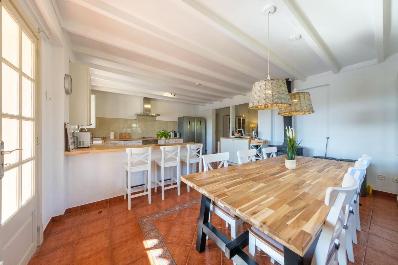 Magnifica Villa Tranquila En El Centro De Mallorca Biniali  Bagian luar foto